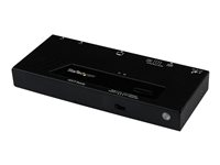 StarTech.com HDMI-switch med 2 portar och automatisk och prioriterad växling ? 1080p - Video-/ljudomkopplare - skrivbordsmodell - för P/N: SVA12M2NEUA, SVA12M5NA VS221HDQ
