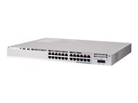 Cisco Catalyst 9200L - Network Essentials - switch - L3 - Administrerad - 8 x 100/1000/2.5G/5G/10GBase-T + 16 x 10/100/1000 (PoE+) + 2 x 25 Gigabit Ethernet - rackmonterbar - PoE+ (370 W) C9200L-24PXG-2Y-E