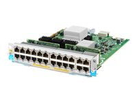 HPE - Expansionsmodul - Gigabit Ethernet (PoE+) x 20 + 1/2.5/5/10GBase-T (PoE+) x 4 - för HPE Aruba 5406R, 5406R 16, 5406R 44, 5406R 8-port, 5406R zl2, 5412R, 5412R 92, 5412R zl2 J9991A