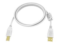 Vision Techconnect 2 - USB-kabel - USB typ B (hane) till USB (hane) - USB 2.0 - 5 m - vit TC2 5MUSB