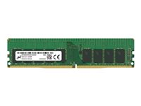 Micron - DDR4 - modul - 16 GB - DIMM 288-pin - 3200 MHz / PC4-25600 - CL22 - 1.2 V - ej buffrad - ECC MTA18ASF2G72AZ-3G2R1R