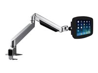 Compulocks Space Reach iPad 12.9" Counter Top Articulating Arm Black - Hölje - Antistöld - för surfplatta - låsbar - aluminium - svart - skrivbord, disk-monteringsbar - för Apple 12.9-inch iPad Pro (1:a generation, 2a generation) 660REACH290SENB