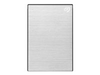 Seagate One Touch STKY2000401 - Hårddisk - 2 TB - extern (portabel) - USB 3.0 - silver - med Seagate Rescue Data Recovery STKY2000401