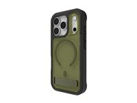 ZAGG Rainier Snap - Baksidesskydd för mobiltelefon - robust - stativ + kamerakontrollknapp - MagSafe-kompatibilitet - grafen - sjöalger - för Apple iPhone 17 Pro Max 702320848