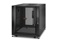 APC NetShelter SX - Rack skåp - svart - 12U - 19" - TAA-kompatibel - för P/N: SCL500RM1UNC, SMX2000RMLV2UNC, SMX3000HVTUS, SRT10KXLT, SRT10KXLT30, SURT48RMXLBP AR3003