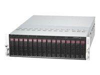 Supermicro MicroCloud SuperServer 531MC-H8TNR - kan monteras i rack ingen CPU - 0 GB - ingen HDD SYS-531MC-H8TNR