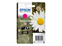 Epson 18 - 3.3 ml - magenta - original - bläckpatron - för Expression Home XP-212, 215, 225, 312, 315, 322, 325, 412, 415, 422, 425 C13T18034012