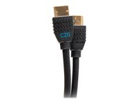 C2G Performance Series 3ft 8K HDMI Cable with Ethernet - Ultra High-Speed HDMI Cable - 8K 60Hz - Ultra High Speed - HDMI-kabel med Ethernet - HDMI hane till HDMI hane - 90 cm - svart - 8K60 Hz (7680 x 4320) stöd, 4K120 Hz (4096 x 2160) stöd, stöd för 10K C2G10453