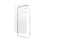 ZAGG Defence - Bundle - baksidesskydd för mobiltelefon - klar - med glasskärmskydd - för Google Pixel 10a 300521735