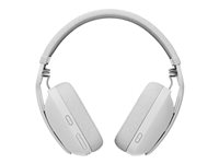 Logitech Zone Vibe 100 - Headset - fullstorlek - Bluetooth - trådlös - offwhite 981-001219