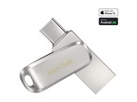 SanDisk Ultra Dual Drive Luxe - USB flash-enhet - 32 GB - USB 3.1 Gen 1 / USB-C SDDDC4-032G-G46