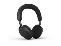 Jabra Evolve3 75 MS - Headset - på örat - Bluetooth - trådlös - aktiv brusradering - USB-A via Bluetooth-adapter - svart - Certifierad för Microsoft-teams, Certifierad för Microsoft Teams Open Office 37599-999-999