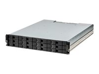 Seagate Exos X 2U12 - Halvledarenhet/hårddisk-array - 12 fack (SAS-3) - SAS 12Gb/s (extern) - kan monteras i rack - 2U D4736X000000DA-01