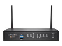 SonicWall TZ370W - Advanced Edition - säkerhetsfunktion - med 1 års TotalSecure - 1GbE - Wi-Fi 5 - 2.4 GHz, 5 GHz - skrivbord 02-SSC-6830