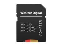 SanDisk Extreme - Flash-minneskort (adapter, microSDHC till SD inkluderad) - 2 TB - A2 / Video Class V30 / UHS-I U3 - mikroSDXC UHS-I SDSQXAV-2T00-GN6MA
