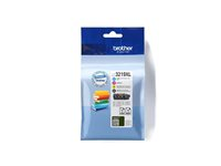 Brother LC3219XL Value Pack - 4-pack - XL - svart, gul, cyan, magenta - original - bläckpatron - för Brother MFC-J5335DW, MFC-J5730DW, MFC-J5930DW, MFC-J6935DW; Business Smart Pro MFC-J6930DW LC3219XLVAL