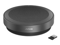 Jabra Speak2 75 MS - Högtalartelefon (handsfree) - Bluetooth - trådlös - USB-A, USB-C - mörkgrå - Certifierad för Microsoft Teams Rooms, Optimerat för Microsoft Teams, Microsoft Swift Pair-certifierad 2775-319