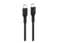 Belkin BoostCharge Pro - USB-kabel - USB-C (hane) till USB-C (hane) - 1 m - USB-strömförsörjning (240W), braided - svart CAB025HQ1MBK