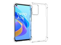 Insmat Impact - Baksidesskydd för mobiltelefon - termoplastisk polyuretan (TPU) - för OPPO A76 650-1228