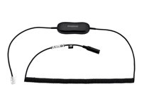 Jabra GN1200 - Headset-adapter - RJ-9 hane till minijack hona - 2 m 88011-100