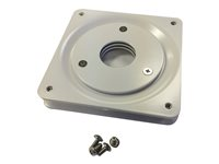 Compulocks Vesa Rotating Plate - Monteringskomponent (vridplatta) - stål - vit - väggmonterbar, bänk - för Compulocks BrandMe VESA Brandable Floor Stand For Tablets White, Space Rise VRP-W