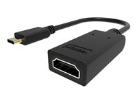 VISION - Videokort - USB-C hane till HDMI hona - svart - stöd för 4K TC-USBCHDMI/BL