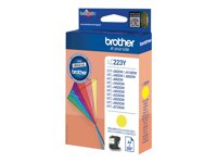 Brother LC223Y - Gul - original - bläckpatron - för Brother DCP-J4120DW, DCP-J562DW, MFC-J4420DW, MFC-J4625DW, MFC-J5320DW, MFC-J5625DW LC223Y