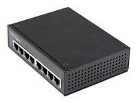 StarTech.com Industriell 8-ports Gigabit PoE-switch - 30 W - Power Over Ethernet-switch - GbE PoE+ ohanterad switch - Robust Gigabit-nätverksswitch med hög effekt IP30/-40 &degC till 75 &degC - Switch - ohanterad - 8 x 10/100/1000 (PoE+) - DIN-skenmonterbar, väggmonterbar - PoE+ (200 W) - likström IESC1G80UP