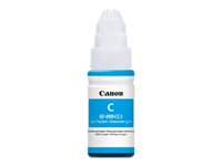 Canon GI 490 C - 70 ml - cyan - original - påfyllnadsbläck - för PIXMA G1400, G1410, G1411, G2400, G2410, G3400, G3411, G3415, G4400, G4411 0664C001