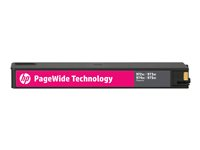 HP 973X - Lång livslängd - magenta - original - PageWide - bläckpatron - för PageWide Managed P55250; PageWide Pro 452, 477, 552, 577, MFP 477 F6T82AE