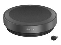 Jabra Speak2 75 UC - Högtalartelefon (handsfree) - Bluetooth - trådlös - USB-A, USB-C - mörkgrå - Certifierad för Zoom Rooms, Zoomcertifierad, Alcatel-Lucent-certifierad, Avaya-certifierad, Cisco Webex Certified, Unify-certifierad, MFi-certifierad, Google Meet-certifierad, Amazon Chime-certifierad, Google Fast Pair-certifierad 2775-429