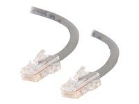 C2G Cat5e Non-Booted Unshielded (UTP) Network Patch Cable - Patch-kabel - RJ-45 (hane) till RJ-45 (hane) - 30 m - UTP - CAT 5e - tvinnad, enhetsstart - grå 83010