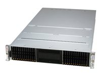 Supermicro Storage SuperServer 221E-NE324R - kan monteras i rack ingen CPU - 0 GB - ingen HDD SSG-221E-NE324R