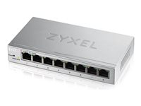 Zyxel GS1200 Series GS1200-8 - Switch - smart - 8 x 10/100/1000 - skrivbordsmodell GS1200-8V3-EU0101F