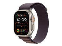 Apple - Slinga för smart klocka - 49 mm - Medelstorlek - indigo MT5Q3ZM/A