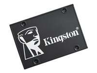 Kingston KC600 - SSD - krypterat - 2 TB - inbyggd - 2.5" - SATA 6Gb/s - 256-bit AES-XTS - TCG Opal Encryption, Self-Encrypting Drive (SED) SKC600/2048G