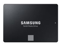 Samsung 870 EVO MZ-77E8T0B - SSD - krypterat - 8 TB - inbyggd - 2.5" - SATA 6Gb/s - buffert: 8 GB - 256 bitars AES - TCG Opal Encryption MZ-77E8T0B/EU