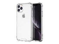 Insmat Impact - Baksidesskydd för mobiltelefon - polykarbonat, termoplastisk polyuretan (TPU) - klar - för Apple iPhone 11 Pro 650-1684