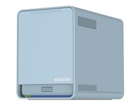 QNAP QMiroPlus-201W - Trådlös router 1GbE, 2.5GbE - Wi-Fi 5 - Dubbelband QMIROPLUS-201W