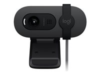 Logitech BRIO 105 - Webbkamera - färg - 2 MP - 1920 x 1080 - 1080p, 720p - ljud - USB 960-001592