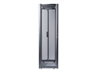 APC NetShelter SX Deep Enclosure with Sides - Rack skåp - svart - 42U - 19" AR3300X717