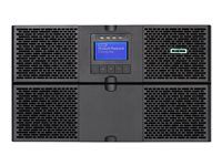 HPE UPS R8000 G2 - UPS (kan monteras i rack) - AC 230 V - 7.2 kW - 8000 VA - Ethernet 10/100/1000 - utgångskontakter: 6 - 6U - Internationellt Q7G13A