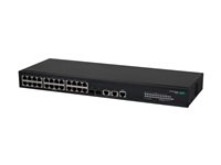 HPE FlexNetwork 5140 24G 2SFP+ 2XGT EI - Switch - L3 - smart - 24 x 10/100/1000 + 2 x 1 Gigabit / 10 Gigabit SFP+ + 2 x 10 Gigabit Ethernet - rackmonterbar - BTO R8J41A