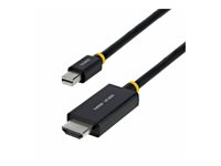 StarTech.com - Adapterkabel - Mini DisplayPort hane till HDMI hane - 1 m - svart - aktiv, 4K60Hz stöd 1M-MDP-HDMI2-4K60