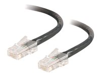 C2G Cat5e Non-Booted Unshielded (UTP) Network Patch Cable - Patch-kabel - RJ-45 (hane) till RJ-45 (hane) - 5 m - UTP - CAT 5e - tvinnad, enhetsstart - svart 83045