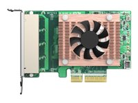 QNAP QXG-2G4T-I225 - Nätverksadapter - PCIe 2.0 x4 låg profil - 2.5GBase-T x 4 - för QNAP TDS-16489, 16489U R2, TS-1886, 251, 2888, h1277, h1283, h977, TVS-1672, 672, 872, 972 QXG-2G4T-I225