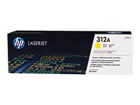 HP 312A - Gul - original - LaserJet - tonerkassett (CF382A) - för Color LaserJet Pro MFP M476dn, MFP M476dw, MFP M476nw CF382A