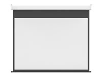 Multibrackets M Motorized Projection Screen Deluxe - Projektorduk - motoriserad - 77" (196 cm) - 16:9 - Matte White - vit 7350022730403