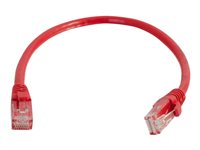 C2G Cat5e Booted Unshielded (UTP) Network Patch Cable - Patch-kabel - RJ-45 (hane) till RJ-45 (hane) - 5 m - UTP - CAT 5e - formpressad, hakfri, tvinnad - röd 83225