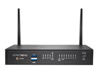 SonicWall TZ370W - Säkerhetsfunktion - 1GbE - Wi-Fi 5 - 2.4 GHz, 5 GHz - skrivbord 02-SSC-8058